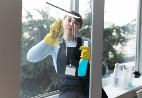 Nettoyage de vitres intérieures et extérieures à Chalampé